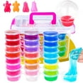 thumbnail image 1 of FixtureDisplays® Slime Kit Putty Set Mould Case Foam Beads Charms Styrofoam Balls Tools DIY Slime 18487, 1 of 4