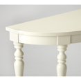 thumbnail image 3 of Butler Specialty Chef-D'œuvre Demilune Console Table en Blanc, 3 of 3