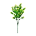thumbnail image 3 of Yhmxh manojos de flores artificiales para exteriores, ideales para macetas, arbustos de follaje artificial resistentes a los rayos UV con vibrantes flores, plantas que no se decoloran, perfectas pa, 3 of 6