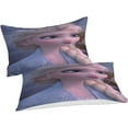 thumbnail image 2 of Duvet Cover Set Frozen D Elsa Pattern Printe Bedding Duvet Cover Set For Kids Children Boys, Soft Microfiber With Closure, 2 of 5