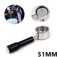 thumbnail image 2 of 2X Portafiltro Sin Fondo de Café de 51MM para EC680 / EC685 Reemplazo de Filtro Cesta de Filtro Accesorios de Café, 2 of 5