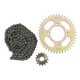 thumbnail image 1 of Engrane 41X14 Cadena 428X126L Set Italika 150Z Roda, 1 of 2
