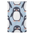thumbnail image 2 of Full Penguins Blackout Curtain Panels Drapes Privacy Assured with Light Filtering Curtains for Living room Bedroom Bathroom Window, 2 of 6