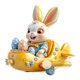 thumbnail image 2 of Decoraciones de Pascua, adornos de Pascua, regalos de Pascua, colgante de Pascua acrílico plano, lindo colgante de decoración para coche, teja hangoutone, 2 of 7