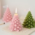 thumbnail image 4 of Christmas Scented Candles Gift, Christmas Tree Shaped Aromatherapy Candle, Novelty Candles Soy Wax Candle for Housewarming Christmas Gift Party Decoration, 4 of 7
