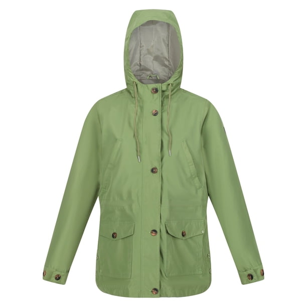 Regatta - Chaqueta Impermeable Nahla para Mujer (Verde Campo)