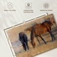 thumbnail image 6 of Elephant Stock Kentucky Morning I Wall Art - Horizontal Canvas Wall Art - Living Room Wall Decor - Animal Canvas - Brown And Blue Decor By Valtcho Tonov - 51" x 34", 6 of 8