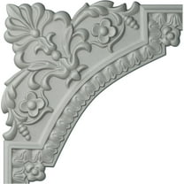 11 3/4"W x 11 3/4"H Lanarkshire Panel Moulding Corner (matches moulding PML01X00LA)