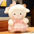 thumbnail image 1 of Cordero de peluche de 23/33cm, muñeco de oveja de peluche suave, vestido, Animal Kawaii, princesa, cambio de tela, regalo de alta calidad zhangyuxiang LED, 1 of 2