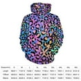 thumbnail image 2 of Rainbow Leopard Print (2) Men's Women New Sweatshirt Hoodie Men's Plus Size Sweatshirt Hooded Sweatshirt 3d Printed Street Men's Cloth, 2 of 6