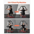 Machine Pac Fly Chest Fly Machine Upper Body Specialty Adjustable Fly and Reverse Delt ...