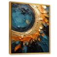 thumbnail image 2 of Designart "Vortex Of The Desert Mirage III" Abstract Spirals Floater Framed Canvas Prints, 2 of 5