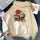 thumbnail image 3 of Dibujos Animados Sudadera Con Capucha De Las Mujeres Estudio Ghibli Totoro Anime Japonés Divertido Espíritu Lejos Miyazaki Hayao 90s Gráfico Mujer, 3 of 4