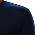 thumbnail image 4 of Taylonsss Clearance Men's Spring And Summer Leisure Patchwork Shirt With Lapel Short Sleeves, 4 of 9