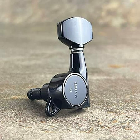 Gotoh Locking Tuners - Schaller Type - Black (3 per Side) SG381-MG