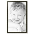 thumbnail image 2 of ArtToFrames 24" x 39" Black Panel With Silver Lip Picture Frame, 24x39 inch Multi Wood Poster Frame (WOM-5093),  Pack, 2 of 7