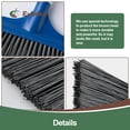 thumbnail image 4 of Eyliden Heavy-Duty Stiff Bristle Broom, Outdoor Commercial, Perfect for Courtyard Garage Lobby Mall Market Floor, 54.3 in, Blue, 4 of 9