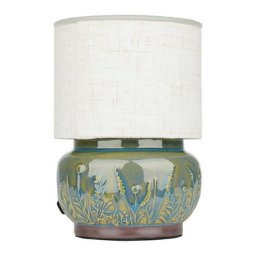 Better Homes & Gardens Lamp Ceramic Wax Warmer, Green