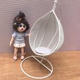 thumbnail image 4 of Gwong Juguete 1/12 Muebles de muñeca Muebles Miniatura Swing Hamg Mock Toy Decoración para el hogar Adorno de jardín Gwong 30006811, 4 of 6