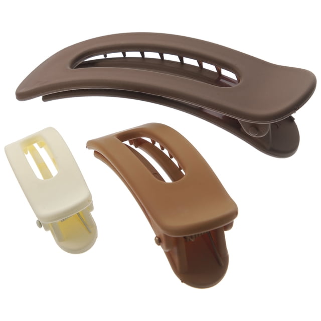 unbranded 3Ud Clips De Para Mujer Paleta Plana Con Creativo Y Colores Surtidos