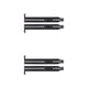 thumbnail image 2 of Toystoory Muñequera Optimal Fitness Correa acolchada Banda de soporte para la mano Alivio Resistente al sudor Muñequera protectora profesional Gris 2piezas, 2 of 6