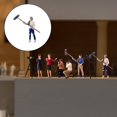 thumbnail image 3 of Ruiboury Miniature Hand-Painted Model People Figure Diorama Scenery Lifelike and Charming Assistant White height 2.8-3cm 1Set, 3 of 6