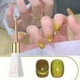 thumbnail image 3 of Esmalte de uñas en gel «ojo de gato» de 7,5 ml, gelatinoso, con purpurina, translúcido, curado con LED, inodoro, alto brillo, de larga duración, para salón o DIY en casa, tonos mezclables, 3 of 3