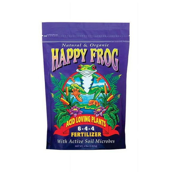 Foxfarm 7739345 Happy Frog Acid Loving Plants Organic Fertilizer, 4 lbs