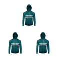 thumbnail image 2 of Chaqueta de ciclismo Yuarrent abrigo con capucha impermeable reflectante mujer Type1 NO1, 2 of 6