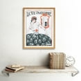 thumbnail image 2 of Vintage French Fashion La Vie Parisienne Stylish Woman French Magazine Cover Art Print Framed Poster Wall Decor 12x16 inch, 2 of 5