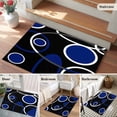 thumbnail image 6 of Area Rugs 2x3,Dark Blue Color Block Non Slip Washable Rug Indoor Carpet Soft Floor Rugs for Home Living Room Bedroom Dining Room Office, 6 of 9