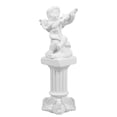 thumbnail image 1 of 1 Set Mini Roman Column Angel Statue Mini Angel Statue Resin Sculpture, 1 of 6