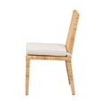 thumbnail image 3 of Baxton Studio Sofia Rattan Dining Chair, Natural (Set of 1), 3 of 9
