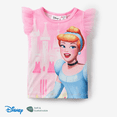 thumbnail image 1 of Disney Disney Princess Toddler Girl Naia™ Character Print with Ruffled Mesh Sleeve Top, 1 of 6