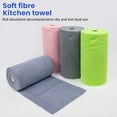 thumbnail image 5 of Disposable Dish Towel Kitchen Dish Towel Multifunctional Hand Tear Rag Strong Absorbent Towel Multi Purpose Towel Roll for Household Cleaning Orange, 5 of 10