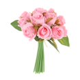 thumbnail image 2 of Flores Artificiales Soledad Flor de seda artificial de la boda 10 Pulgadas 12 Cabezas Rosado, 2 of 10