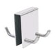 thumbnail image 5 of sobre l gancho de la puerta gancho de la toalla de acero inoxidable gancho de ducha para sombreros de baño bolsas de puertas Plata, 5 of 8