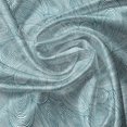 thumbnail image 7 of Ambesonne Abstract Valance & Curtain, Intricate Swirl Graphic, 55"x30", Dark Teal and White, 7 of 7