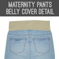 thumbnail image 3 of Super Comfy Stretch Women's Skinny Maternity Bermuda, 3 of 3