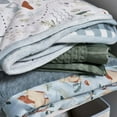 thumbnail image 4 of Modern Moments by Gerber Baby 1 Pack Plush Blanket with Satin Trim, 4 of 8
