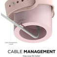 thumbnail image 4 of Apple Watch Stand Charging Dock - Compatible with Apple Watch Series Ultra/8/SE2/7/6/SE/5/4/3/2/1 (49mm, 45mm, 44mm, 42mm, 41mm, 40mm, 38mm), Simple Design (Lovely Pink), 4 of 7