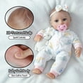 thumbnail image 4 of Muñeca SCOM First Girl de 40 cm, realista y suave con accesorios, 4 of 7