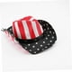 thumbnail image 2 of Wide Brim Sun Block Hat Straw Woven Cowboy Hat for Cosplay Performance Red, 2 of 5