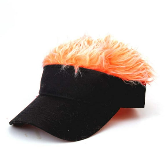 Adult Baseball Cap Hairstyle Wig Fashionable DIY Synthetic Hairpiece For Women Men