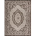 thumbnail image 2 of SAFAVIEH Courtyard Avi Traditional Indoor/Outdoor Area Rug, 8' x 11', Light Beige/Light Brown, 2 of 6