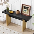 thumbnail image 3 of Console Table for Entryway Long Wood Sofa Table Narrow Farmhouse Entryway Table for Entrance, Hallway, Living Room, 3 of 12