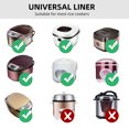 thumbnail image 3 of Graflsoa Thickened Aluminum Alloy Non-Stick Rice Cooker Liner - 2L/3L/4L/5L Universal Fit with Food-Grade Coating, 3 of 6