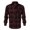 Wine, variant on Mens Big and Tall Shirts Men's Winter Dress Long Sleeve Button Down Shirt (,3XL)