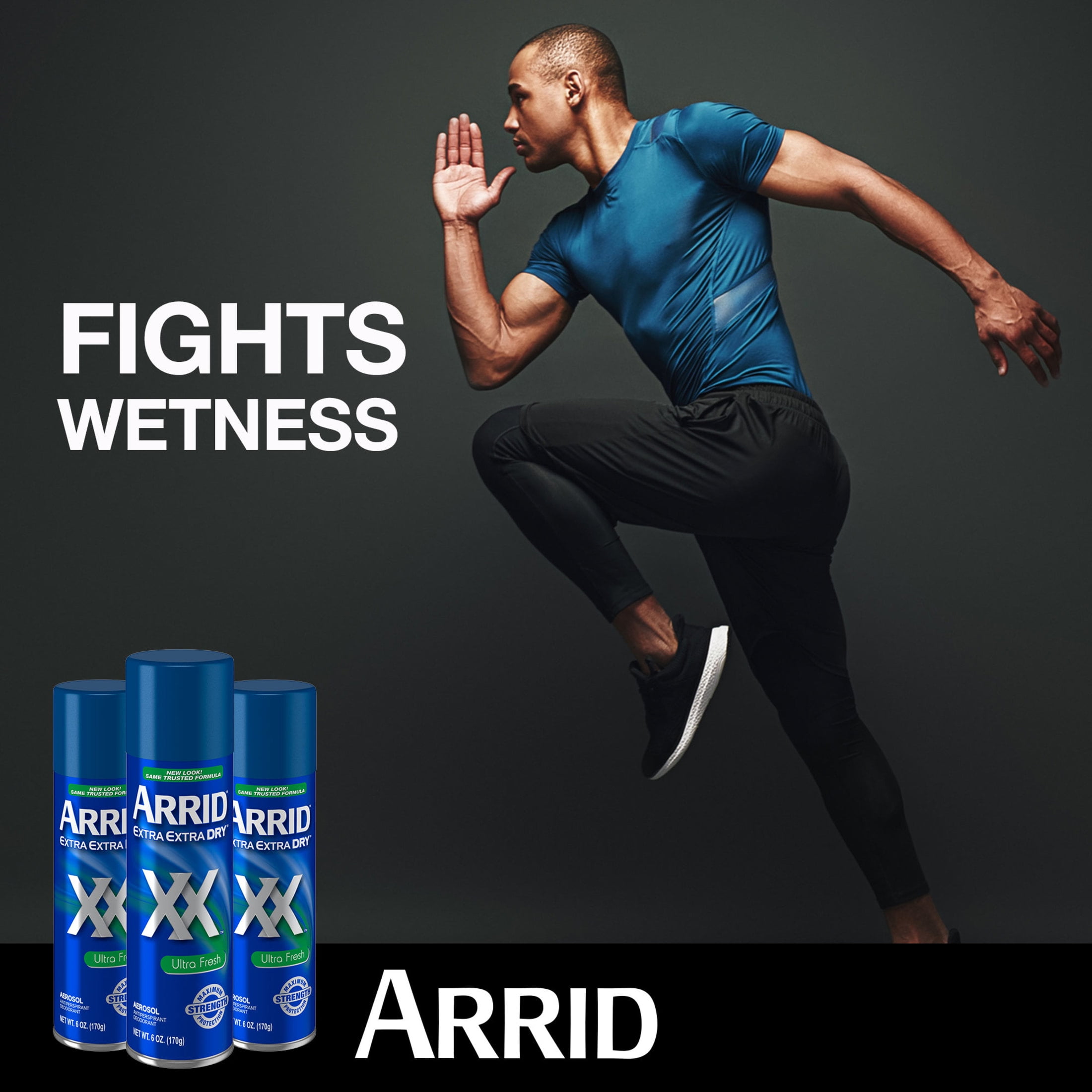 (2 pack) Arrid XX Extra Extra Dry Ultra Clear Aerosol Antiperspirant Deodorant Twin Pack, Ultra Fresh, 6 oz