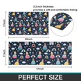 thumbnail image 7 of Dark Blue Princess Castle Pattern Kitchen Rugs Sets Of 2,Anti Fatigue Kitchen Mat Rugs Non Slip Washable,Decorative Kitchen Floor Mats for Kitchen,Sink,Laundry,17"x30"+17"x47", 7 of 7